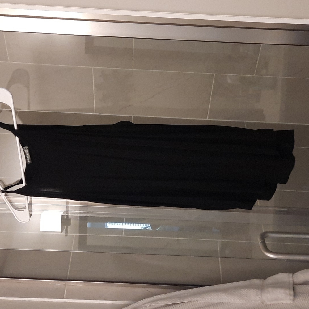 Lou Keith black soft tunic LG